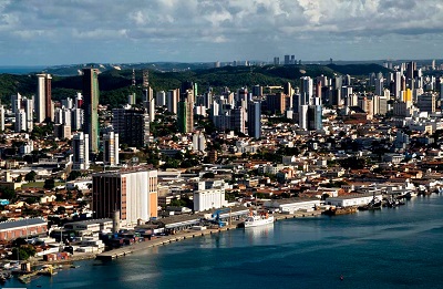 Foto aérea de natal